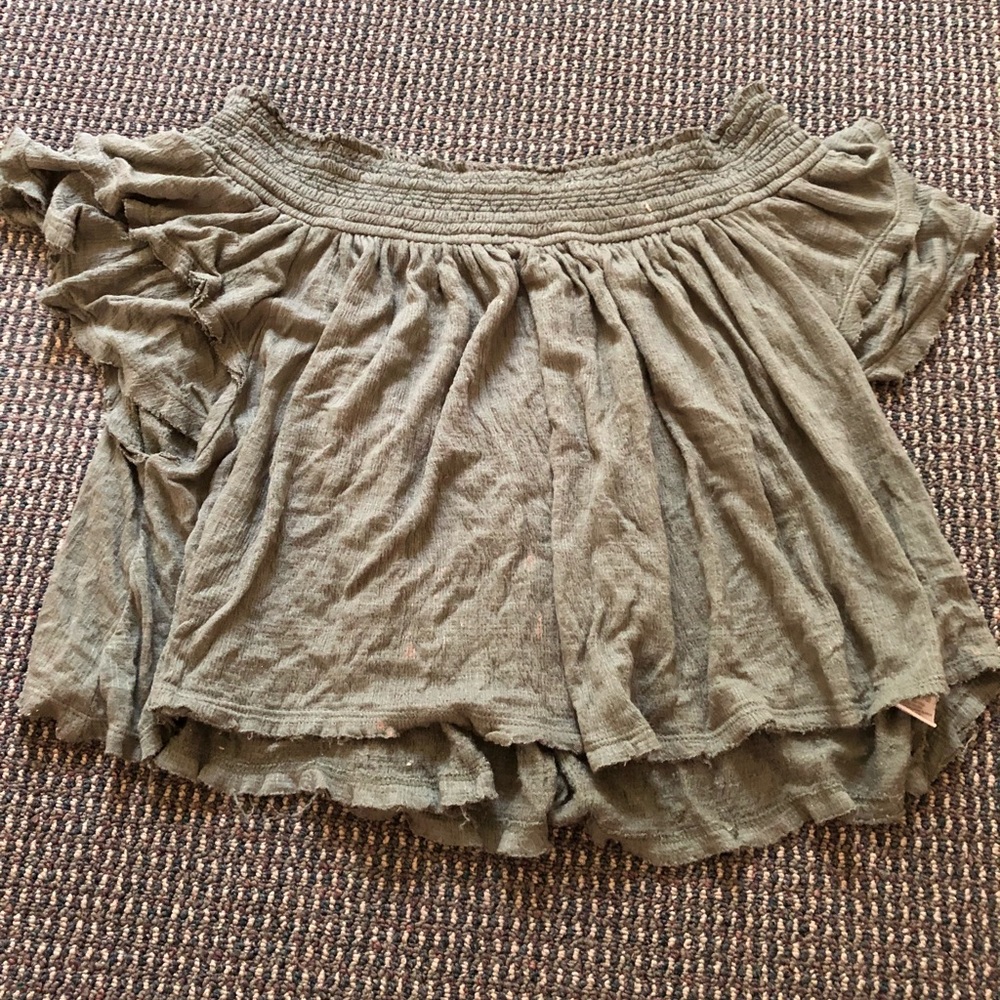 Free people off the shoulder top